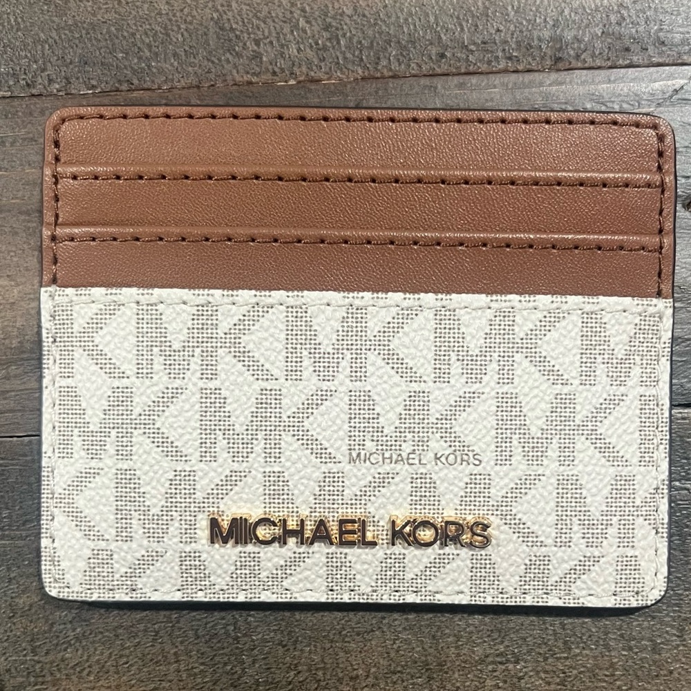 Michael Kors Logo Card Case